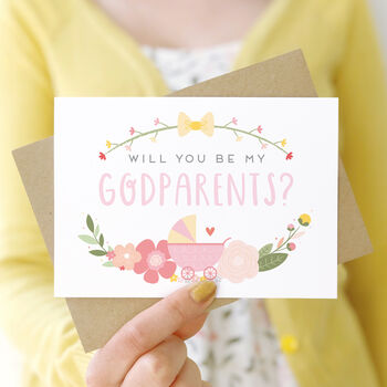 Will You Be My Godparents? Card, 3 of 12