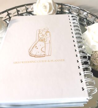 White Sikh Wedding Guide And Planner, 3 of 7
