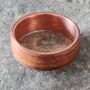 Copper And Santos Rosewood Ring, thumbnail 2 of 6