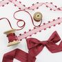 Deep Red, Luxury Heart Ribbon Collection, thumbnail 1 of 9