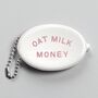 Oat Milk Money Coin Pouch, thumbnail 1 of 3