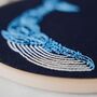 Paisley Whale Embroidery Kit, thumbnail 2 of 9