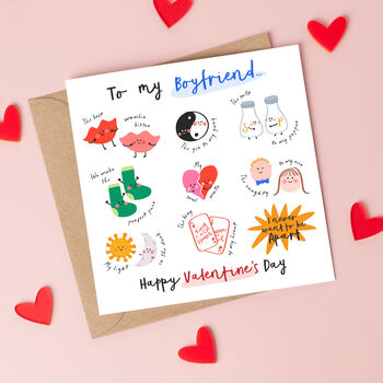 Wife Perfect Match Valentine's Day Card, 6 of 9