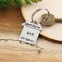 Housewarming Gift Personalised First Home House Keyring, thumbnail 2 of 10