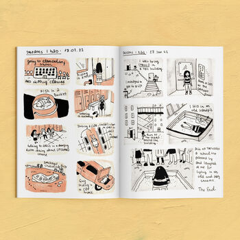 Life Things Sketchbook Zine, 6 of 8