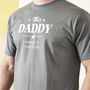 Personalised Daddy Star T Shirt, thumbnail 1 of 12