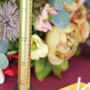 Gold Advent Candle For Christmas Countdown, thumbnail 3 of 5