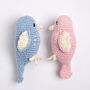 Love Birds Easy Crochet Kit Valentines, thumbnail 2 of 5