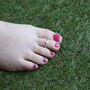 Pure Silver Adjustable Slim Bichiya Toe Ring, thumbnail 3 of 8