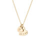 Gold Plated Or Sterling Silver Heart + Initial Necklace, thumbnail 3 of 5