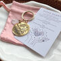 Clear Quartz Crystal Keyring – Leave A Little Sparkle, thumbnail 2 of 5