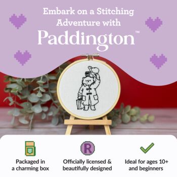 Paddington Marmalade Surprise! Mini Embroidery Kit, 2 of 8