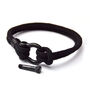 Noir Rope Bracelet, thumbnail 2 of 8