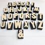 Wooden Alphabet Letter Block, thumbnail 1 of 5