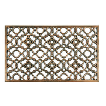 Rubber Cast Iron Effect Scraper Mat, 2 of 2