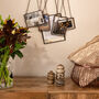 Hanging Metal Photo Frame With Metal Chain, thumbnail 2 of 7