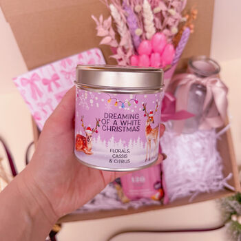 Pink Christmas Gift Hamper, 4 of 9