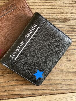Personalised Forever Dadda Wallet, 2 of 4