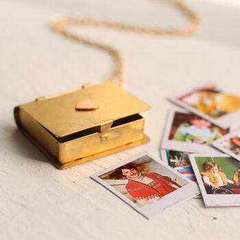 Personalised Photo Album Locket With Pictures, 6 of 12