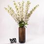 Porcelain White Delphinium Fresh Flower Bouquet, thumbnail 3 of 3