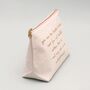 'The Kindest Mother' Printed Canvas Makeup Bag, thumbnail 4 of 8