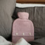 Hot Water Bottle With Knitted Cover, thumbnail 2 of 8
