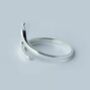 Sterling Silver Sound Of The Sea Ring, thumbnail 4 of 10