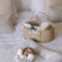 Scallop Edge Nappy Caddy Basket, thumbnail 2 of 7