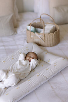 Scallop Edge Nappy Caddy Basket, 2 of 7