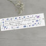 'The Book Lover’s Bookmarks' Set With Blue Silk Ties, thumbnail 3 of 7