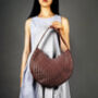 Hand Woven Leather Bag, thumbnail 2 of 12