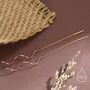 Sterling Silver Swirl Design Ear Threaders, thumbnail 7 of 11