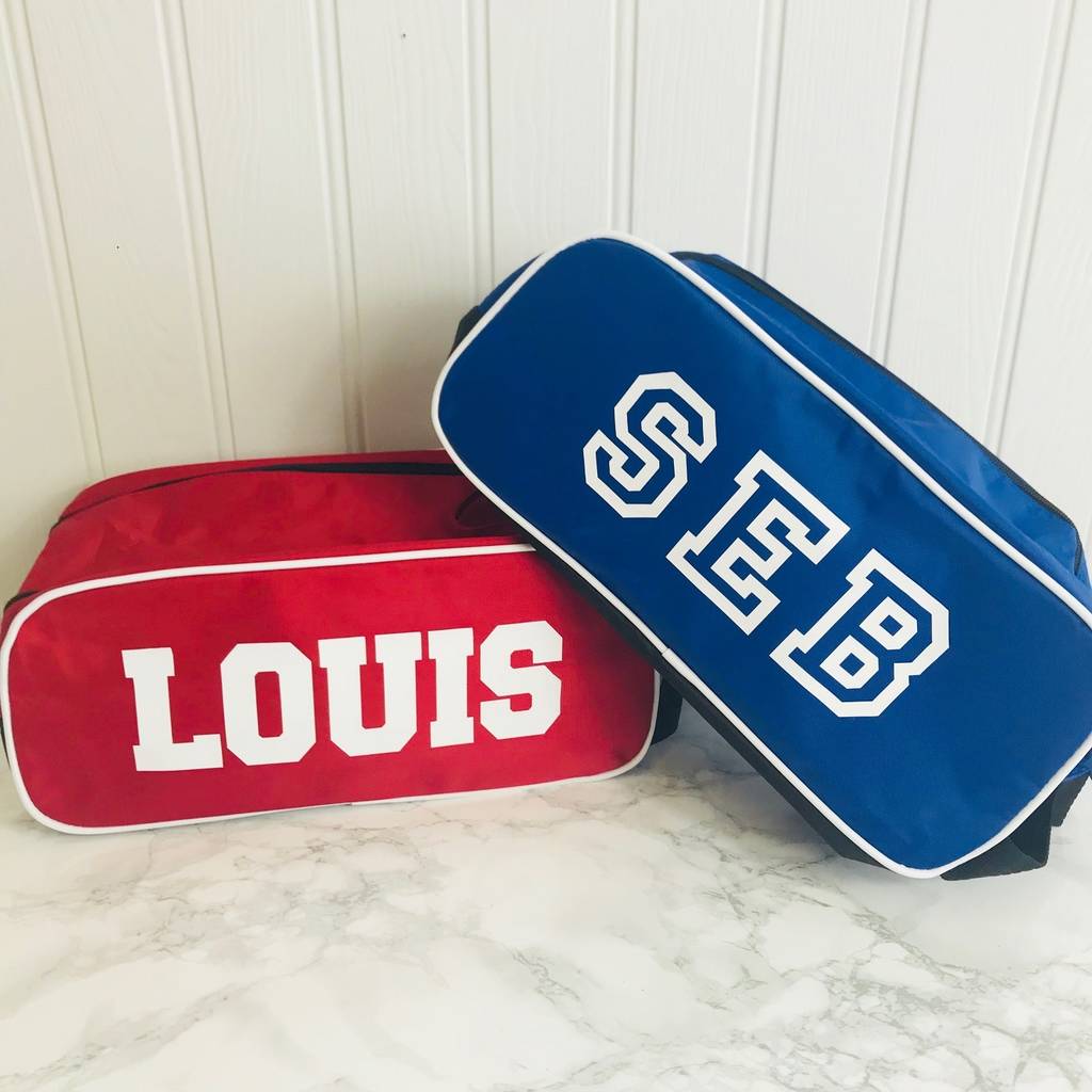 Boys Personalised Bootbag And Trainer Bag, 1 of 7