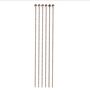 8mm Slimline Ball Topped Stakes Sets Of Six, thumbnail 2 of 6