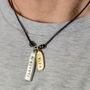 Personalised Mixed Tag Necklace, thumbnail 2 of 5