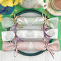 Easter Rabbit Linen Napkin Crackers, thumbnail 3 of 12
