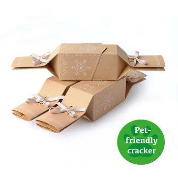 Six Reusable 'Ginger Cookies' Christmas Crackers, 2 of 6