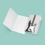 Bass Guitar Birthday Card | Fender P Bass Card, thumbnail 2 of 6