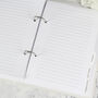 Wedding Planner With Photo – Personalised Ring Bound Organiser, thumbnail 11 of 12