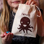 Octopus Easter Egg Bag With Chocolate Eggs, thumbnail 1 of 2