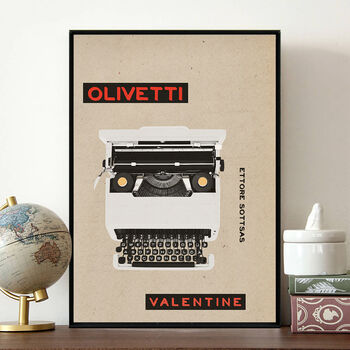 Typewriter Print, Retro Valentine, 2 of 4