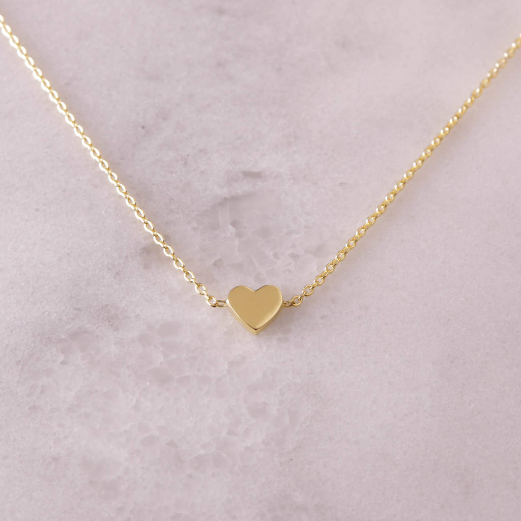 Heart Necklace By Louise Wade | notonthehighstreet.com