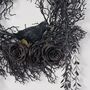 Spooky Raven Black Twig Halloween Wreath, thumbnail 6 of 7