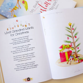 Christmas Nursery Rhymes And Personalised Poems Book, 9 of 9