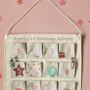Christmas Reusable Fabric Advent Calendar, thumbnail 2 of 4