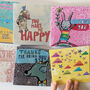 Happy Ten Years Tin And Ten Notecards, thumbnail 6 of 6