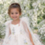Athena ~ Ivory White Party Or Flower Girl Dress, thumbnail 1 of 9