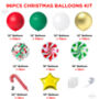 Christmas Balloons Garland Arch Kit, thumbnail 2 of 7