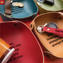 Personalised Genuine Leather Tray, Keychain, thumbnail 5 of 11