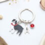Personalised French Bulldog Keyring, Frenchie, thumbnail 3 of 8